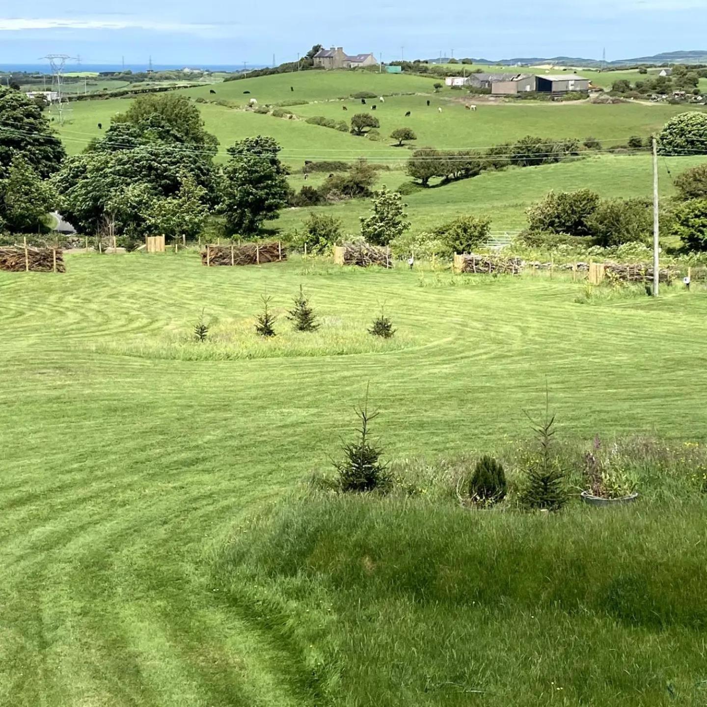 Beautiful 1-Bed Bell Tent In Holyhead Esterno foto